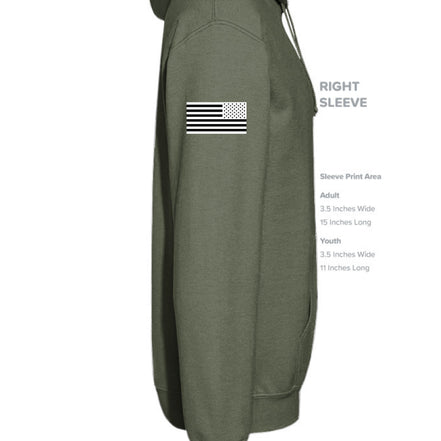 MILITARY GREEN - SLEEVE_RIGHT